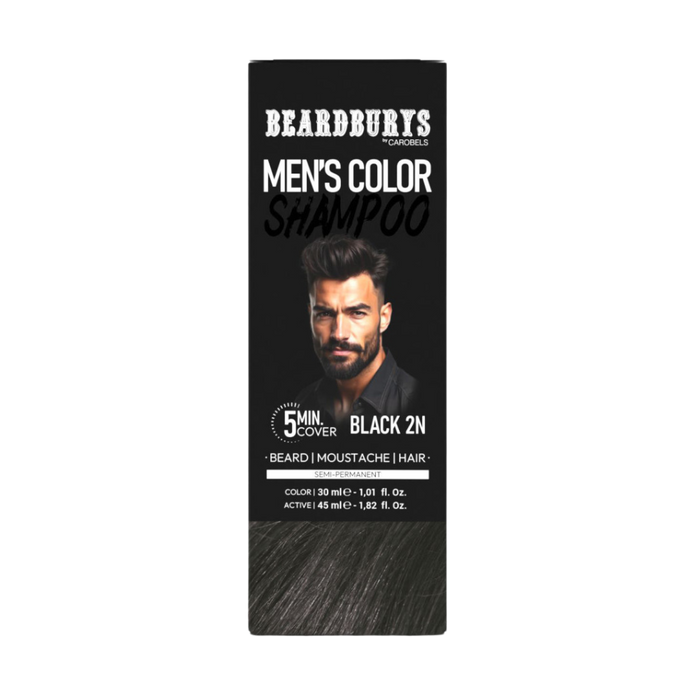 Parta- ja hiusväri musta