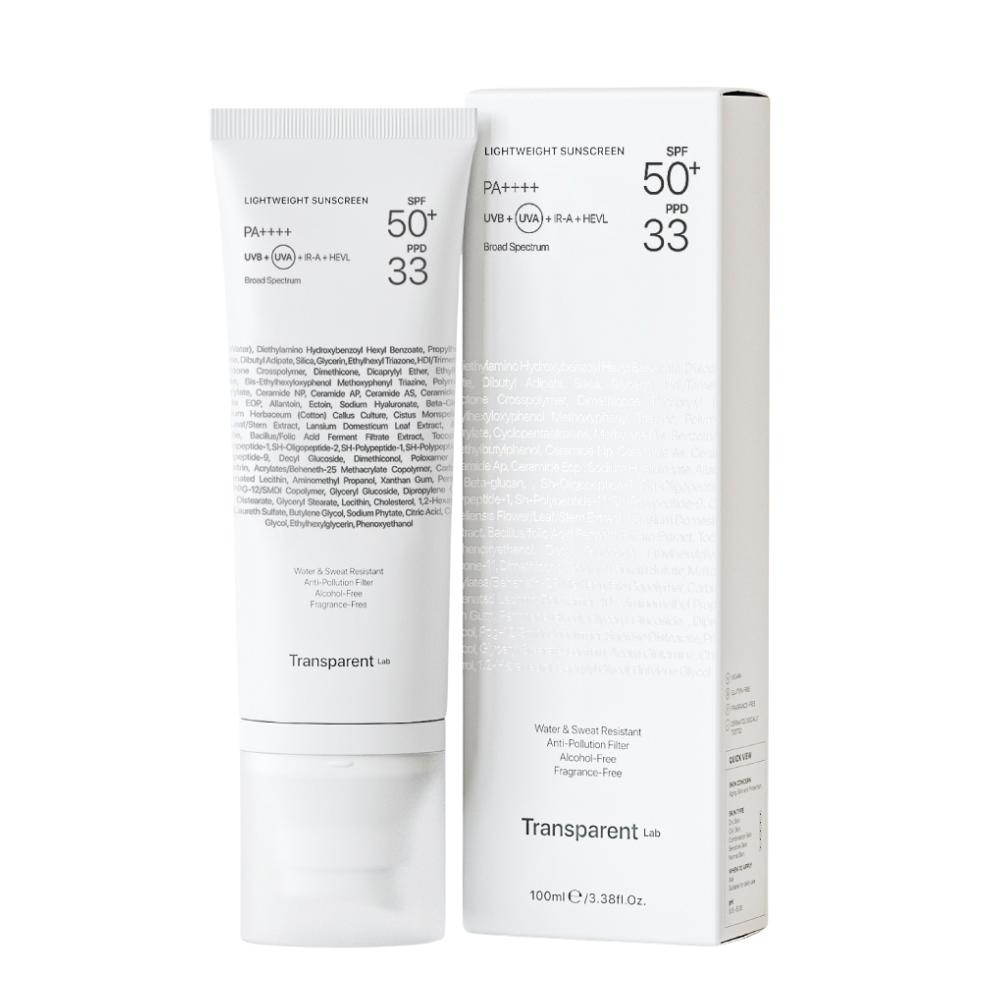 Lightweight sunscreen spf50+ 100ml