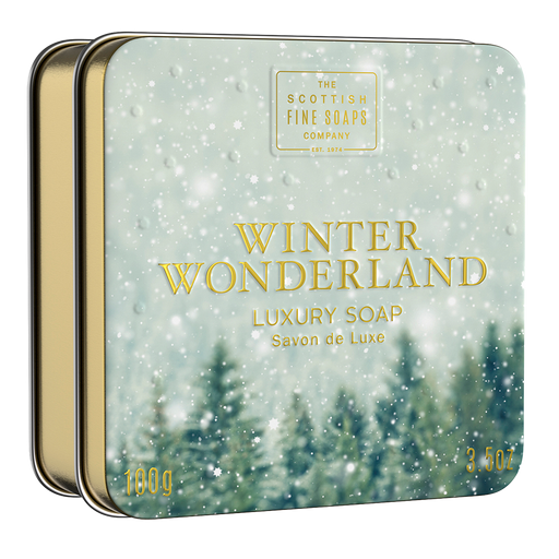 Palasaippua Winter Wonderland Soap in a Tin 100g